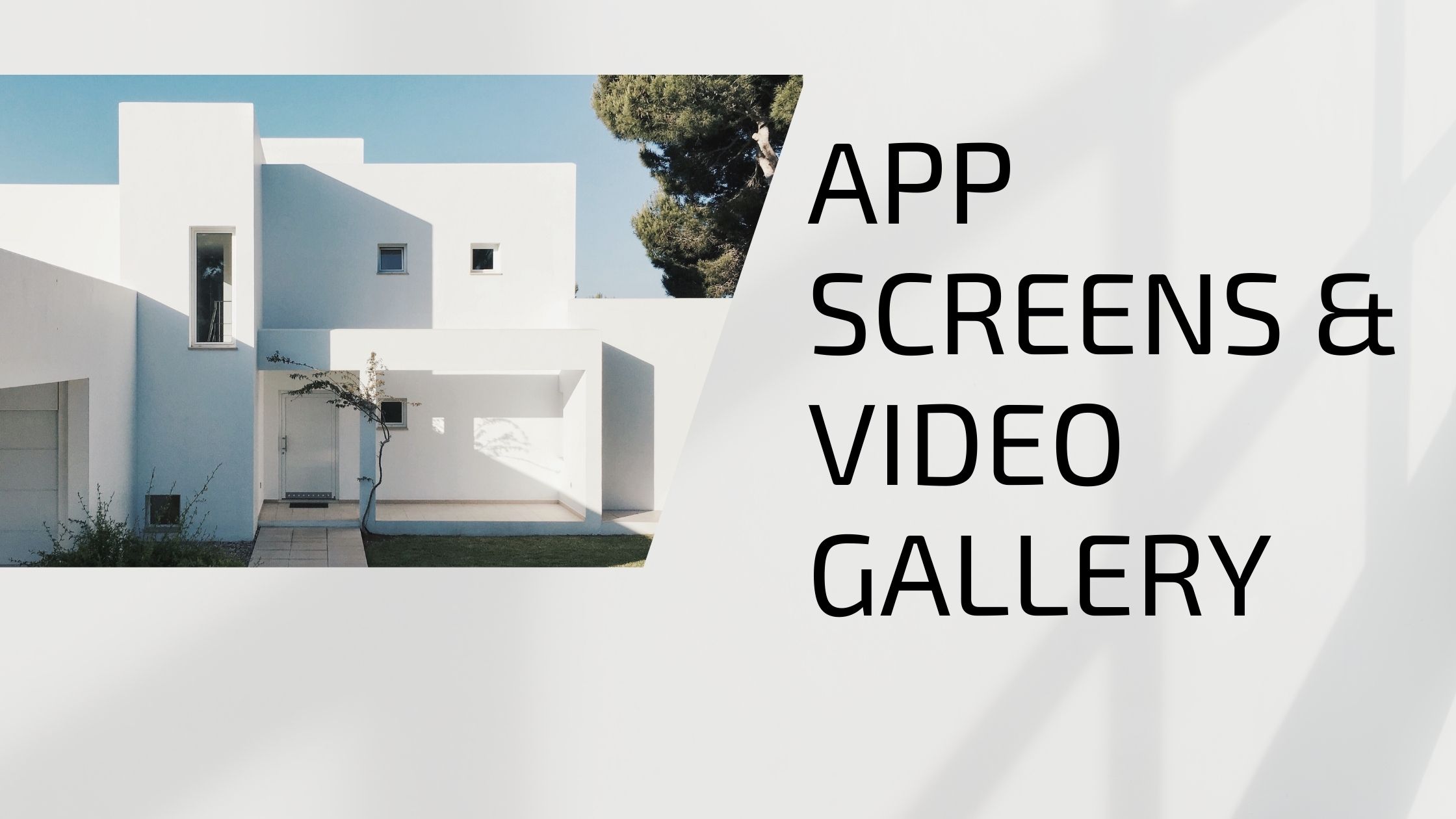 App Screens & Video Gallery